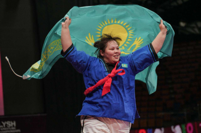 Золото завоевала инспектор СОБРа