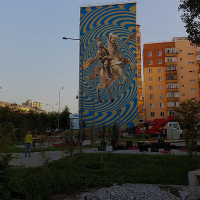 Кто рисует муралы в Астане